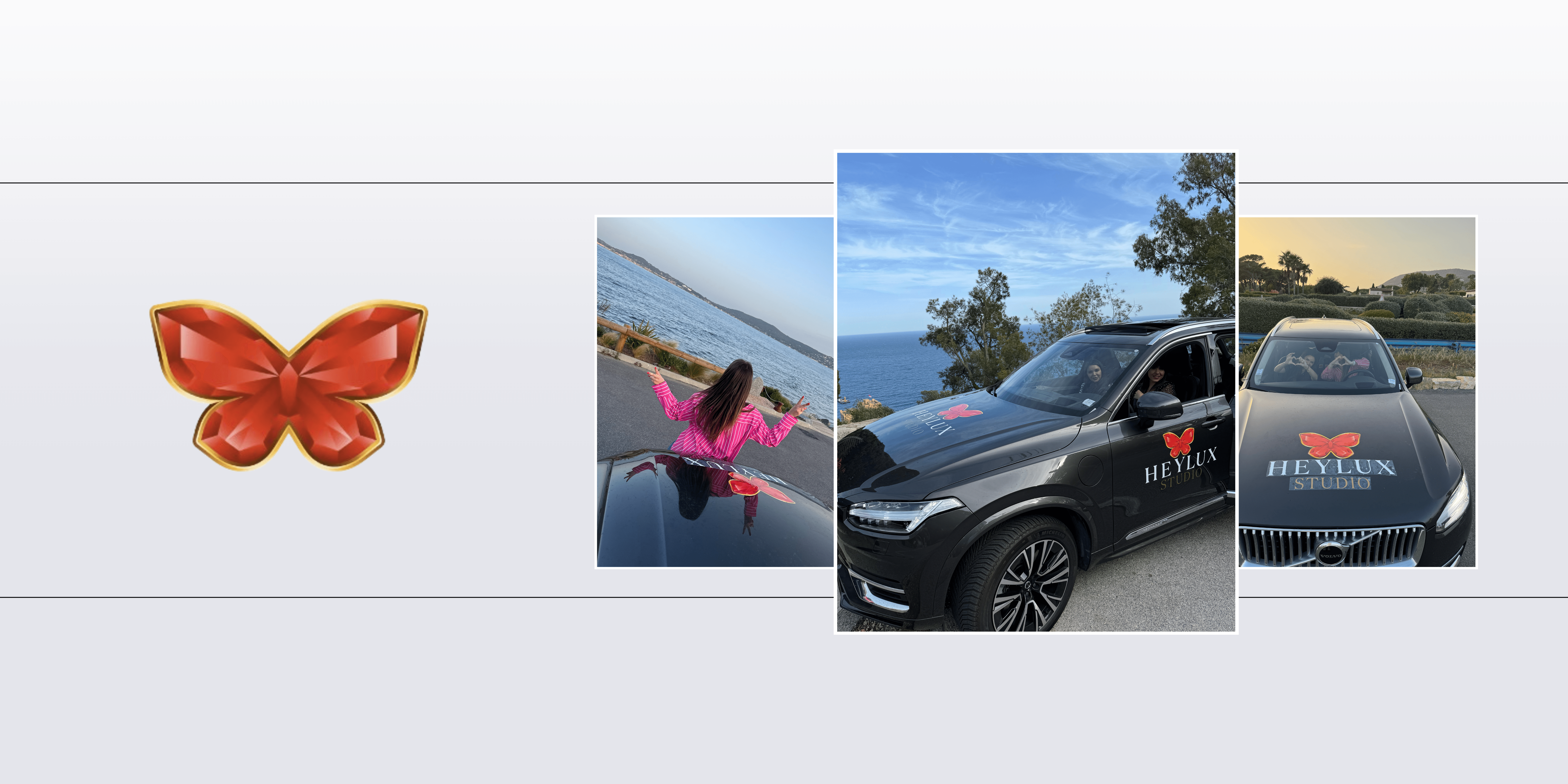 Light Gray Modern Fashion Sale Photo Collage Banner 1