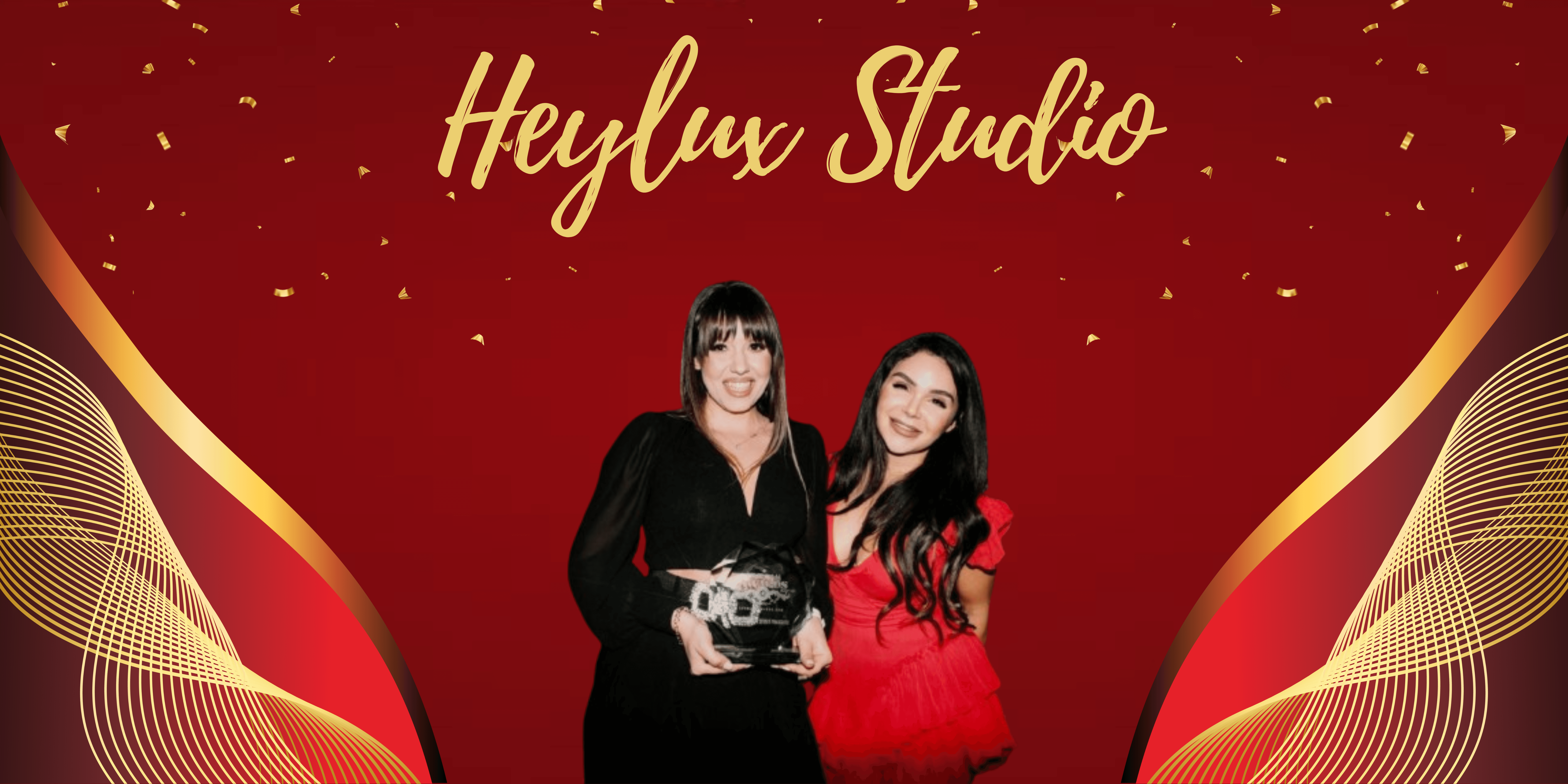 Red and White Simple Graduation Banner